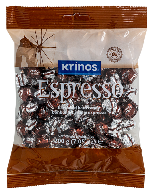 Bonbons à l’arôme espresso 200g Krinos