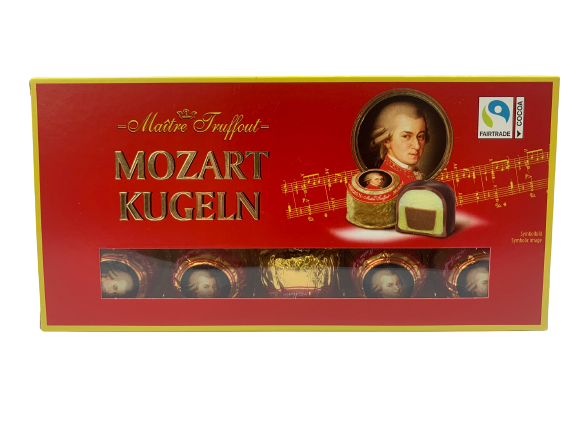 Boules à la Mozart 200g.                  Maître Truffout