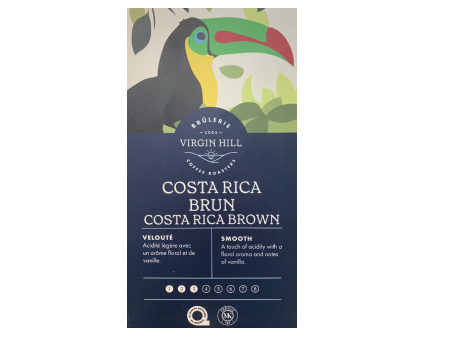Café Costa Rica brun 100g