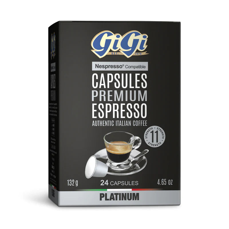 Nespresso Premium Espresso Platinum Capsules 132g