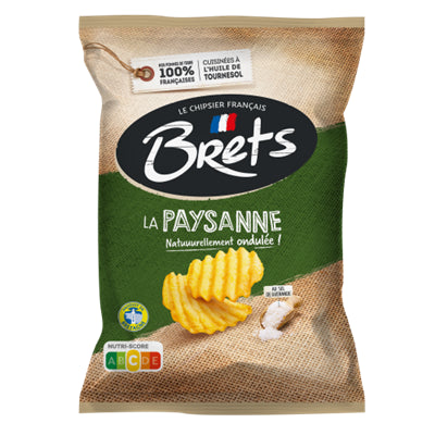 CHIPS BRETS LA PAYSANNE NATURE ONDULÉE – 125 g