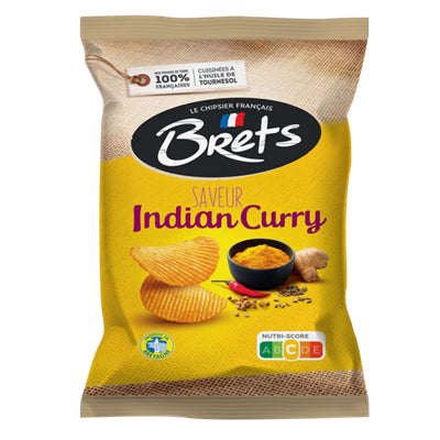 Indian curry chips 125g