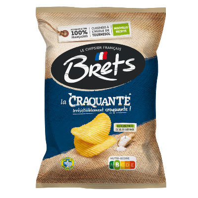 CHIPS BRETS LA CRAQUANTE ONDULÉE – 125 g
