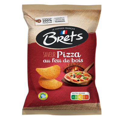 Wood-fired pizza chips 125g