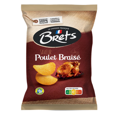 Braised chicken chips 125g