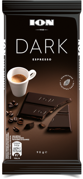 Chocolat Dark espresso 90g
