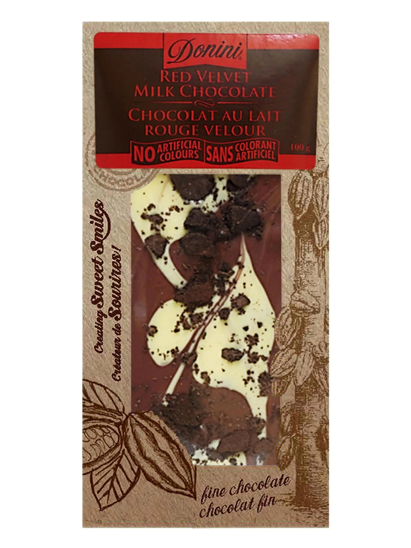 Chocolat au lait Rouge Velour 100g