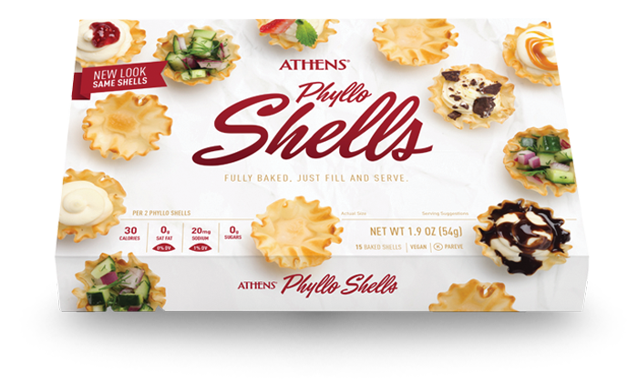 Puff pastry shells 54g