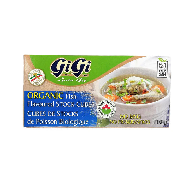 Organic fish bouillon cubes 110g