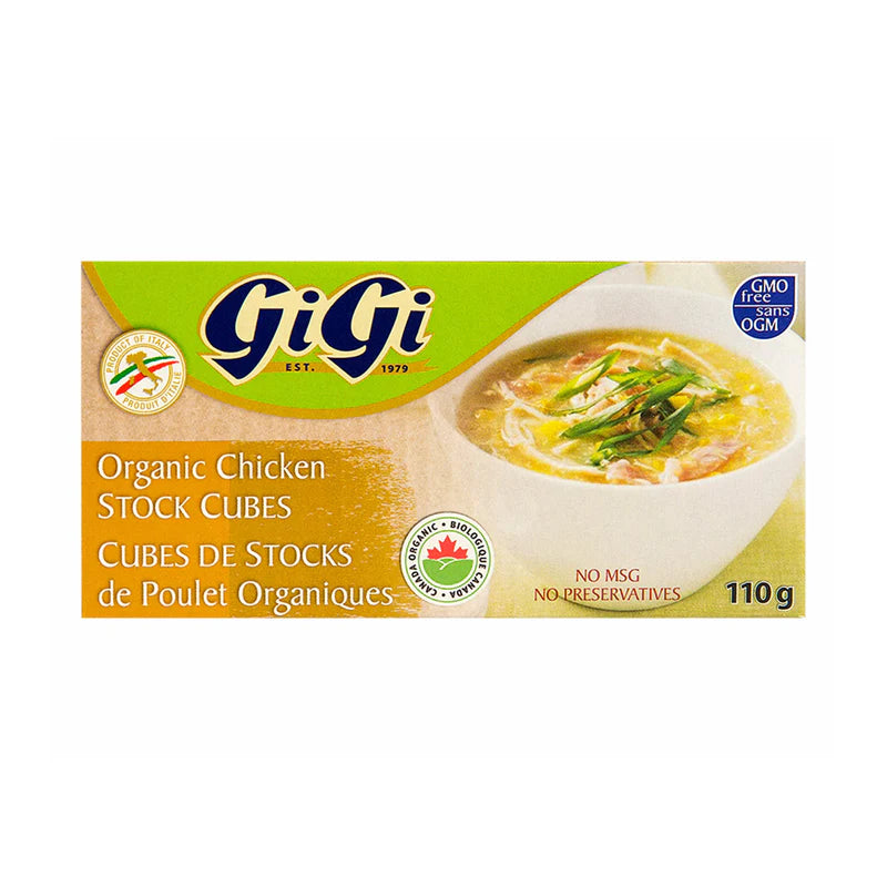 ORGANIC CHICKEN STOCK CUBES 110G – GIGI