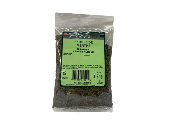 Feuille de menthe 15g