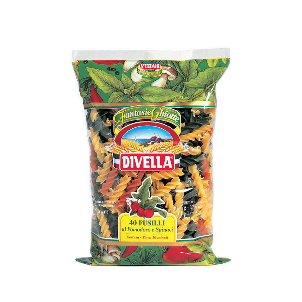 Fusilli with tomatoes and spinach 500g