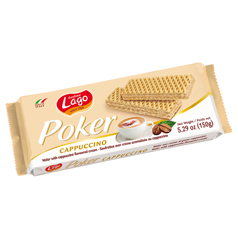 Wafers with cappuccino flavored cream 150g