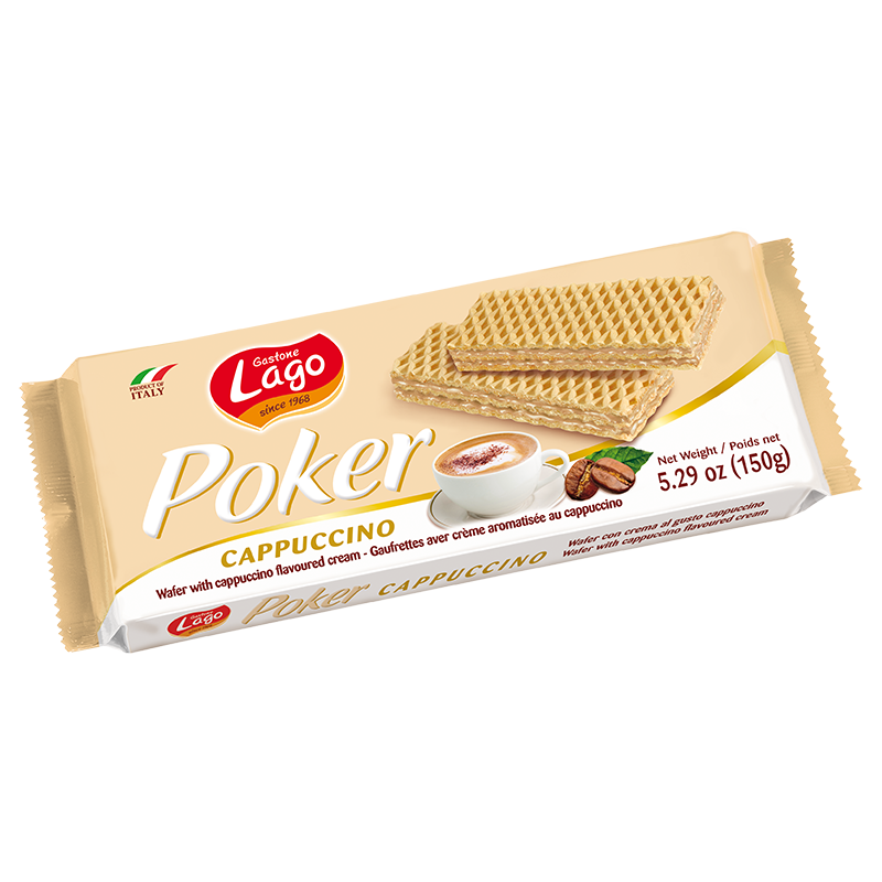 Gaufrettes avec crème aromatisée au cappuccino 150g