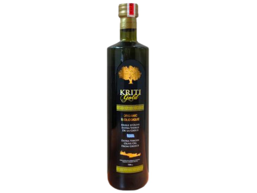Extra virgin organic olive oil from Greece 750ml