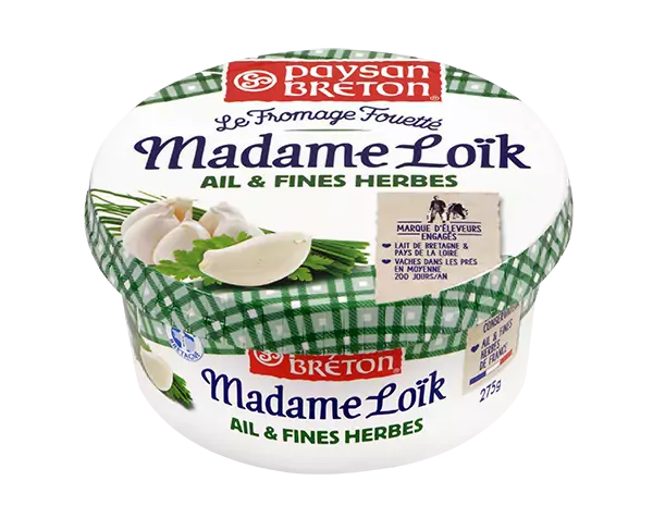 Madame Loïk ail et fines herbes 150g