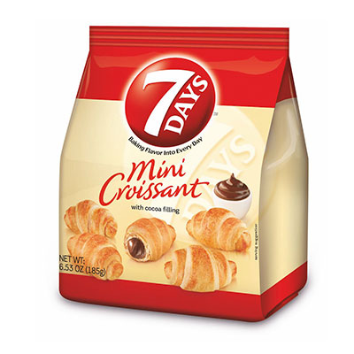 Mini chocolate croissants 185g