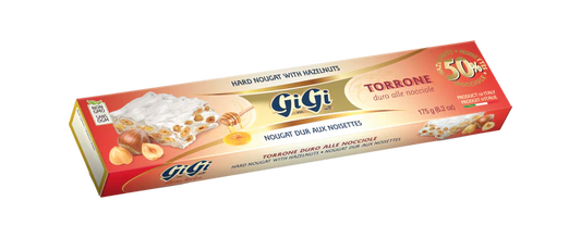 Nougat dur aux noisettes 175g