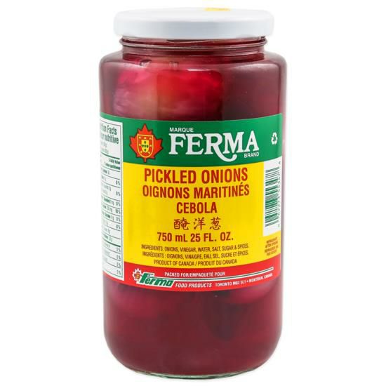 Pickled onions cebola 750ml