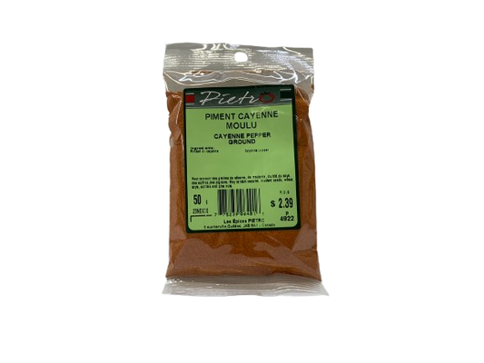 Piment cayenne moulu 45g