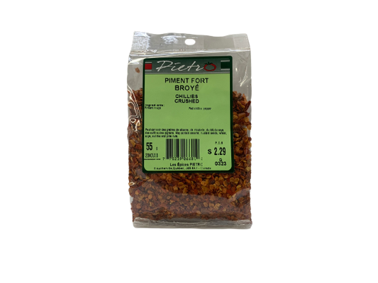 Piment Fort Broyé 35g de Épices Pietro