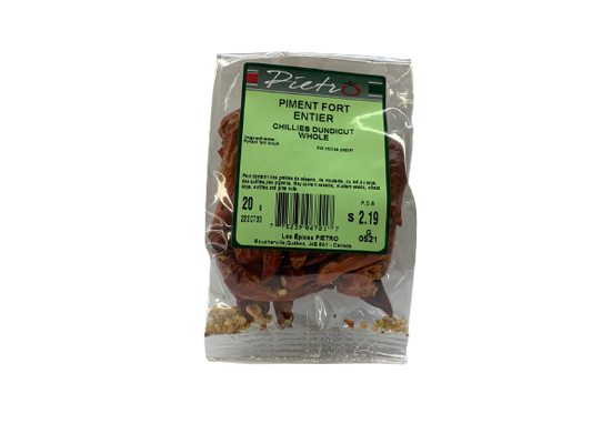 Piment fort entier 20g