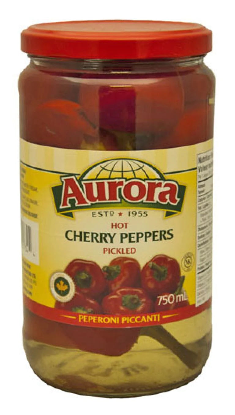 Spicy pickled cherry peppers 750ml