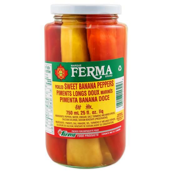 Piments longs doux marinés 750ml