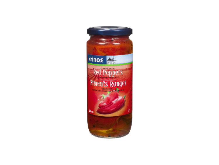 Poivrons rouges doux rôtis 500ml