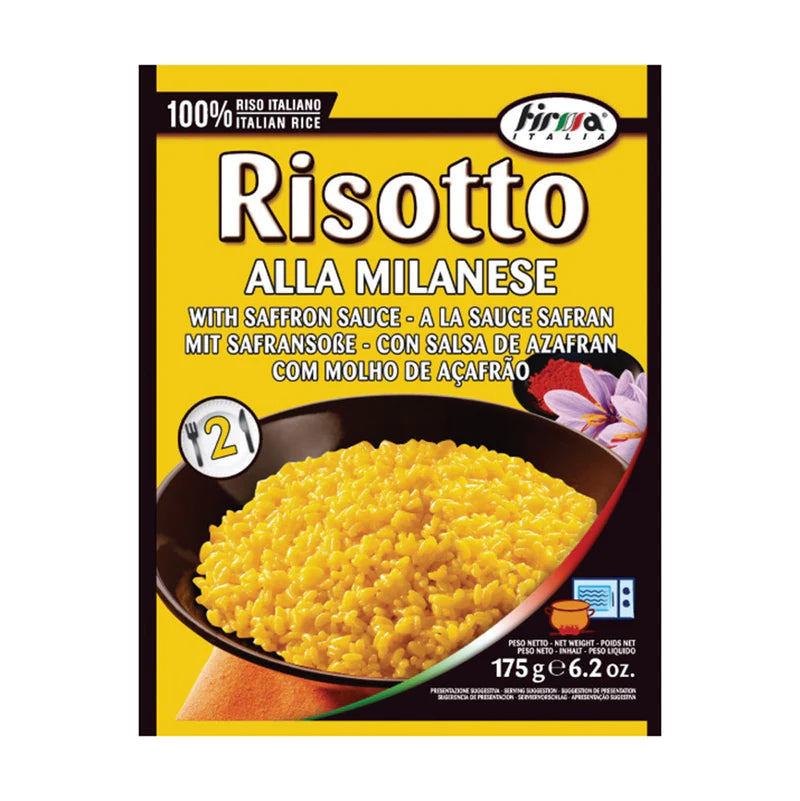Risotto with saffron sauce 175g