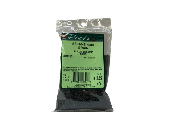 Black sesame seeds 75g