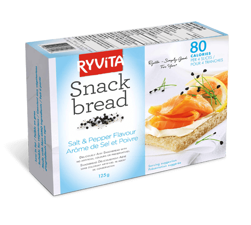 Snack bread Flavor of Salt and Pepper 125g