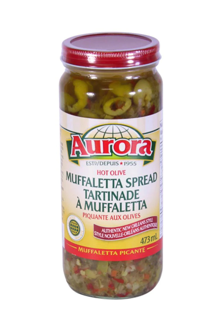 Spicy muffaletta spread with olives 473ml