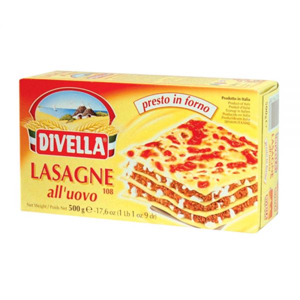 Lasagna with eggs 500g