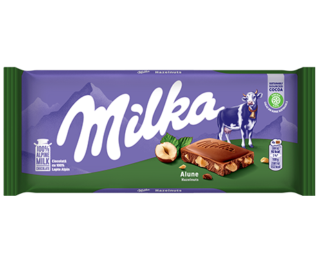 Milka hazelnuts 100g
