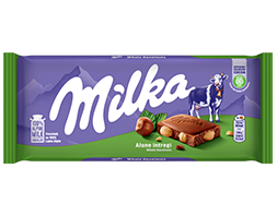 Milka noisettes entières 100g